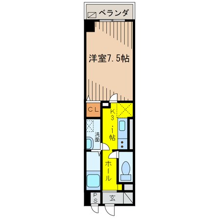 グレースコート大平の物件間取画像